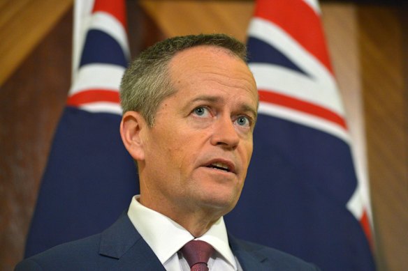 Federal Opposition Leader Bill Shorten media conference in Melbourne. 