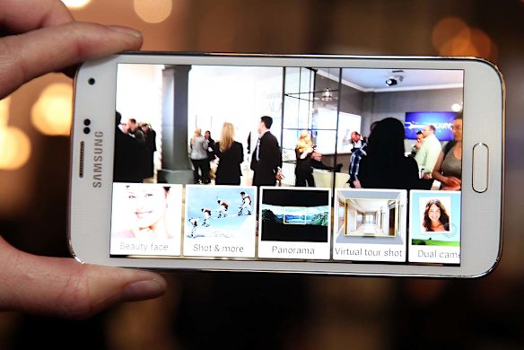 Samsung's Galaxy S5.