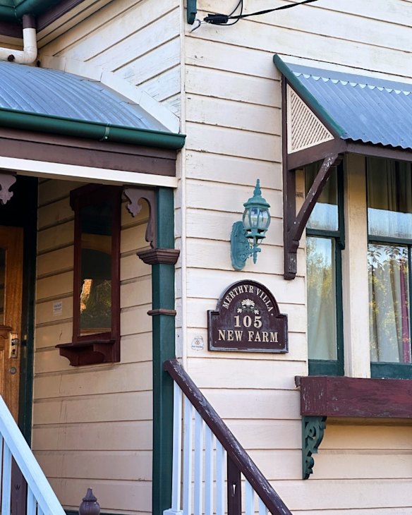 A typical assortment of colour in heritage Brisbane buildings.