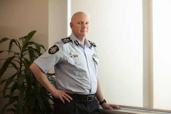 ACT Chief of Police Ray Johnson