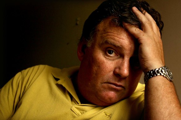 Ex NSW police officers and now crime writer  Glen McNamara. 