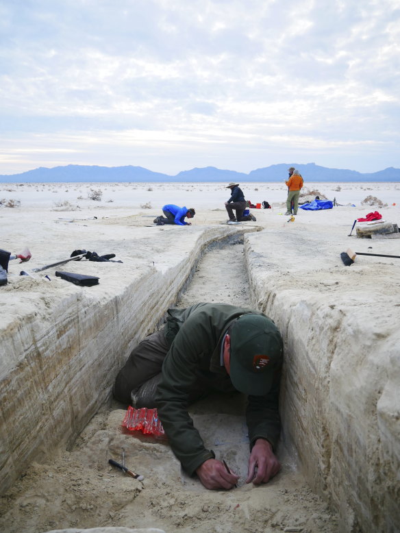 Resource Program Manager, David Bustos at the White Sands National Park in New Mexico.