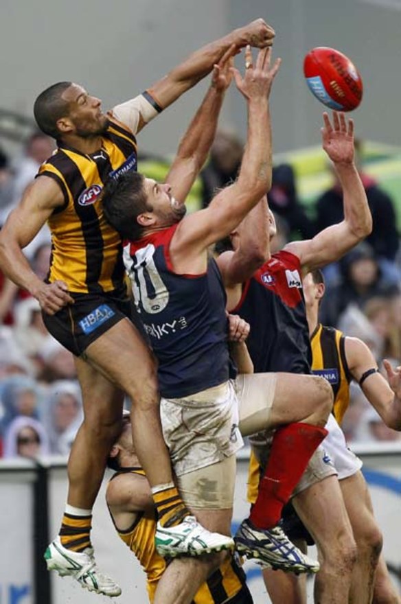Hawks hold out Demons