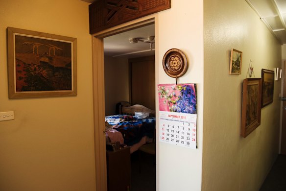 Unit 101, home of Myra Demetriou, one of the 4 remaining residents in the Sirius Buliding.