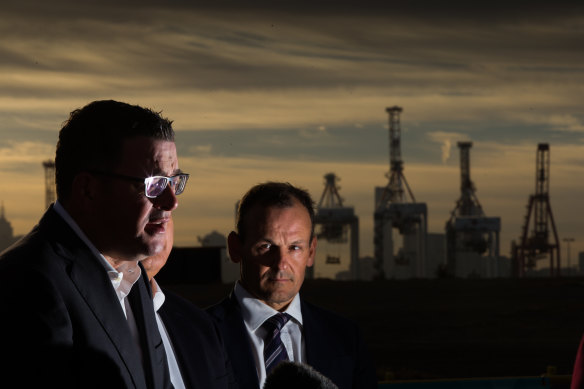 Daniel Andrews says Infrastructure Australia's list of 'priority' projects is unfair to Victoria.