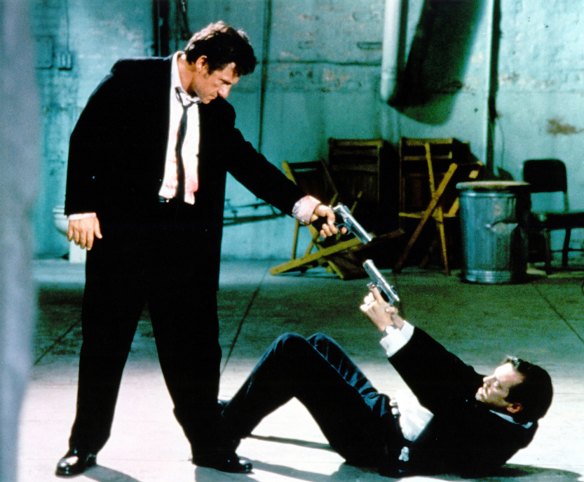 Harvey Keitel  and Steve Buscemi in Reservoir Dogs.