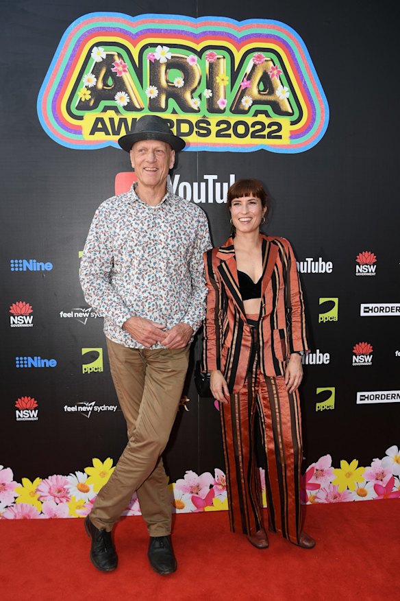 Peter Garrett and Missy Higgins.