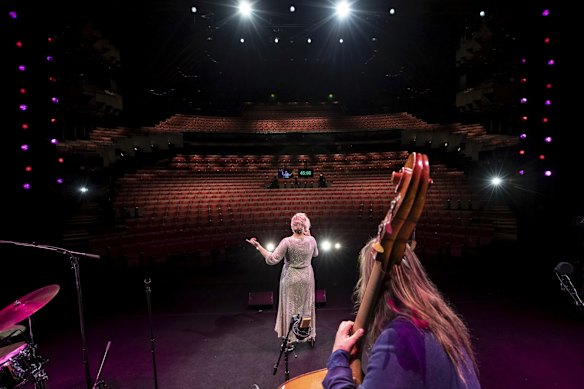 Emma Pask performs live at the Sydney Opera House
