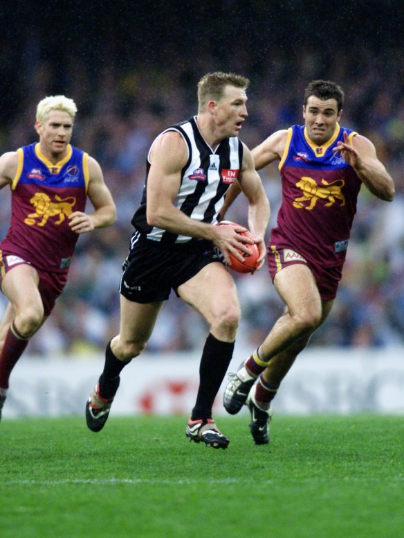 Nathan Buckley is a Magpies great but it was with the Brisbane Bears that he was named the Rising Star.