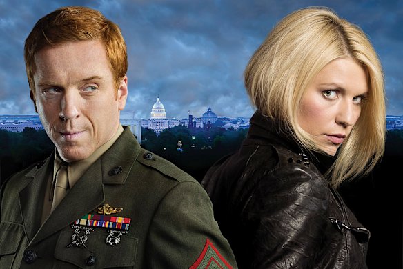 <i>Homeland</i> focuses on intelligence officer Carrie Mathison (Claire Danes) and Nicholas Brody (Damian Lewis), the US marine she suspects of being a terrorist. The series won six gongs at last year's Emmy Awards.