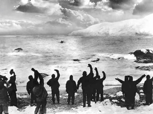Frank Hurley's photographs capture Sir Ernest Shackleton's legendary ...