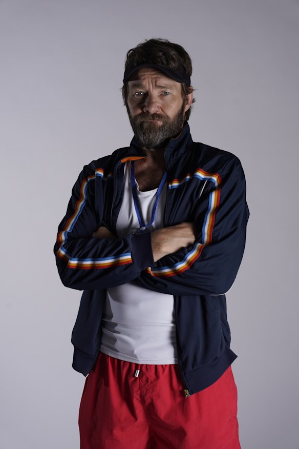 Joel Edgerton as coach “Daddy Wags” in The Plague.