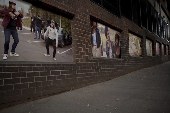 The photographs capture moments in daily life in Sydney.
