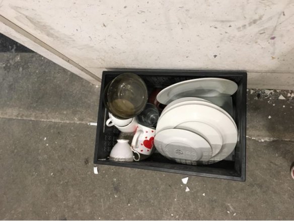 Objects given to attendees at The Break Room.