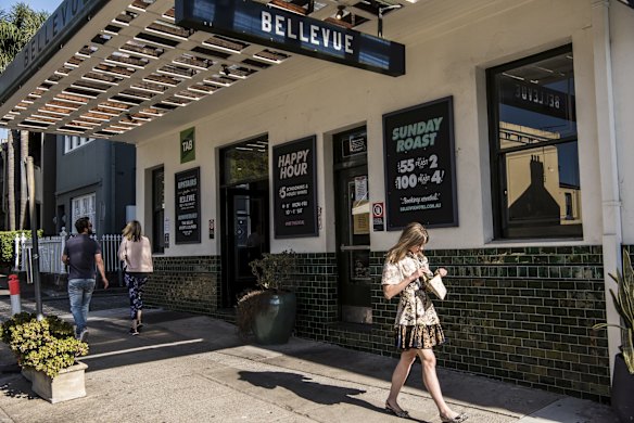 Bellevue Hotel, Paddington.