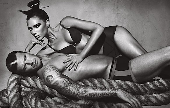 The new images of David and Victoria Beckham were shot in Milan by fashion photographers Mert Alas and Marcus Piggott.