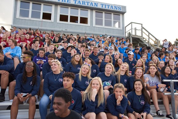 Opening ceremony at the Relay For Life event.