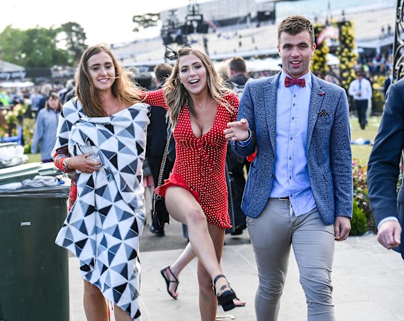 Flemington after the final race