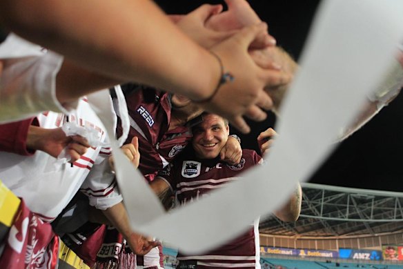 NRL Grand Final  2011 Manly Warringah Sea Eagles v  Warriors at ANZ Stadium, Anthony Watmough Sunday October 2nd 2011.
