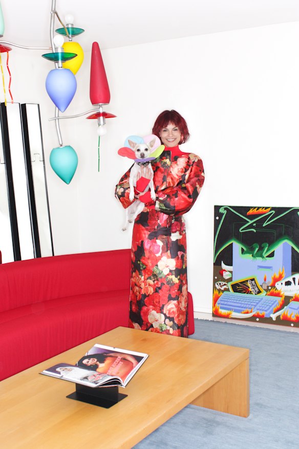 Liana Rossi is celebrating the return of colour to dressing.