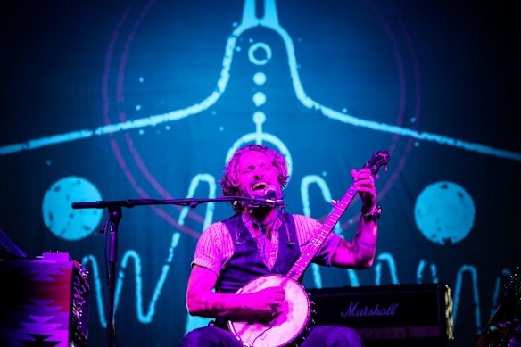 Australian singer-songwriter John Butler.