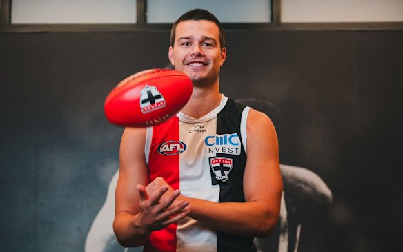 Happy Days: Jack Silvagn joined the saints as an unlimited free agent on a good enough agreement to end the first round election as compensation.