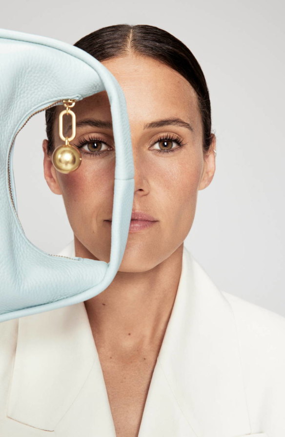 Matilda player Hayley Raso advertising for Oroton.