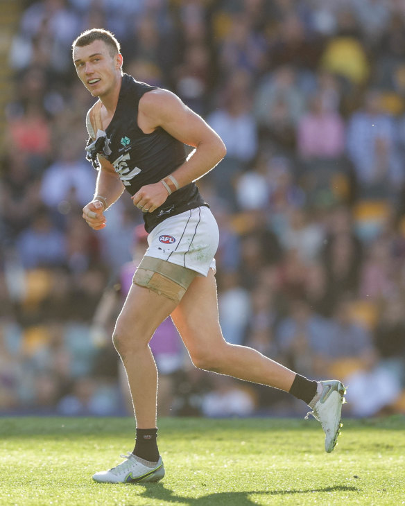 Carlton skipper Patrick Cripps.