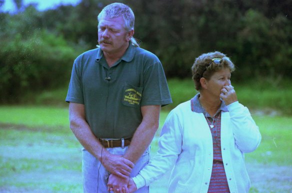 Parents of Lee Ellen Stace in 1997. 