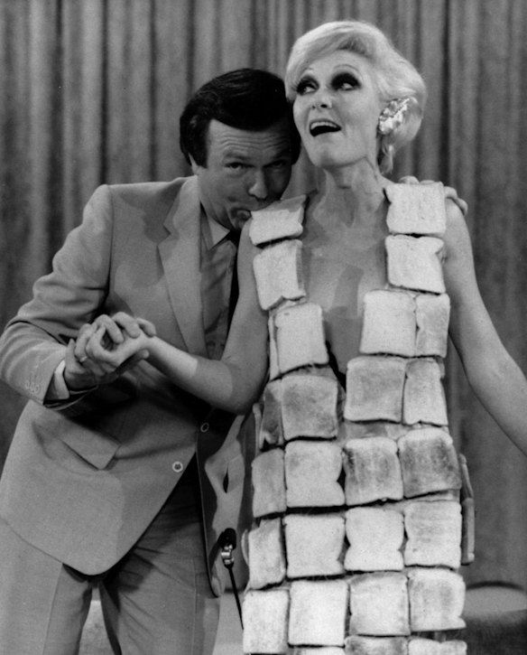 Jeanne Little with Ray Martin.