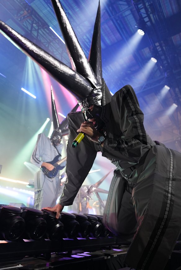 TISM performing at PICA in Melbourne in May.