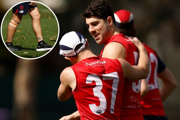 Melbourne star Christrian Petracca’s teammates insist he will play on Friday night.