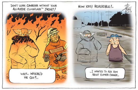 The Canberra Times editorial cartoon for Wednesday, February 6, 2019.