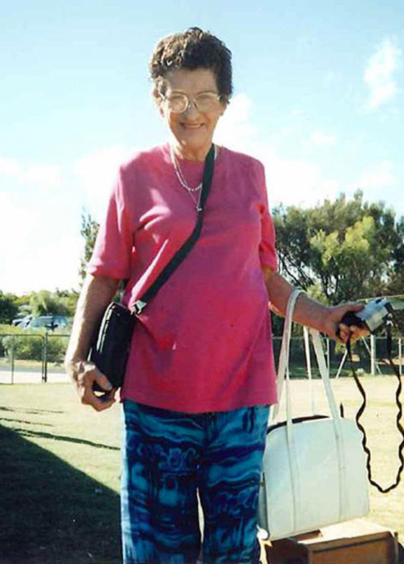 Helen Margaret Bromley, 73, was found in the backyard of her Mandurah home.