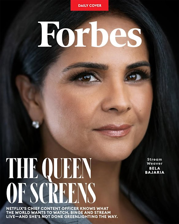 Bajaria was dubbed “the queen of screens” by Forbes magazine.
