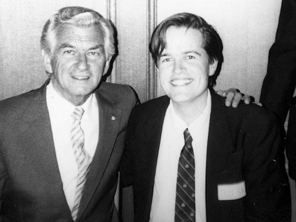 Bill Shorten, fanning out over meeting Bob Hawke.