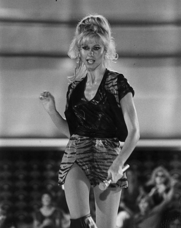 Olivia Newton-John as Kira in the film Xanadu.