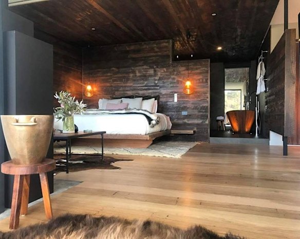 Clifftop at Hepburn's new villas are constructed from converted shipping containers.