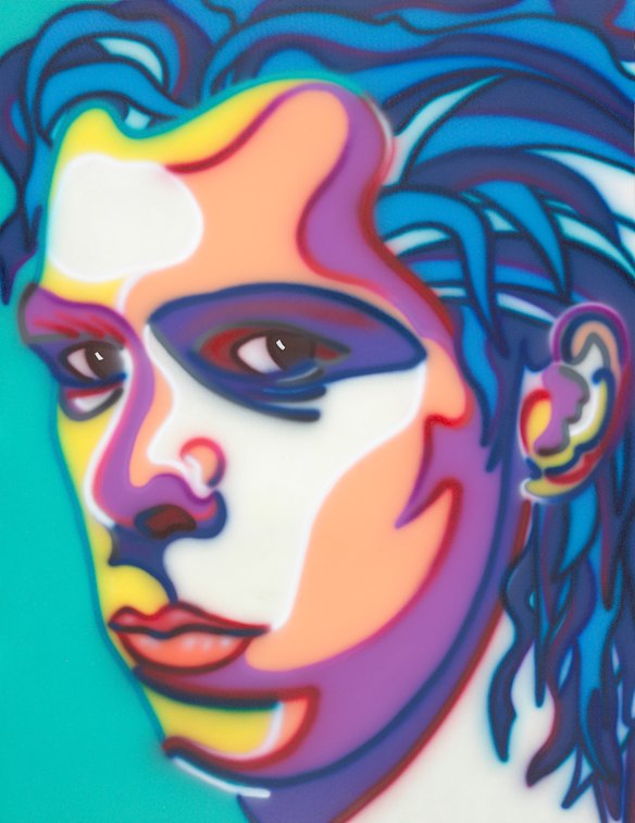 A portrait of Nick Cave by Howard Arkley is among the works now on display at The Ian Potter Centre.