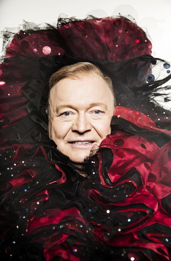 Portrait of Bert Newton for a promotional picture of the Narrator for the upcoming season of The Rocky Horror Show.  