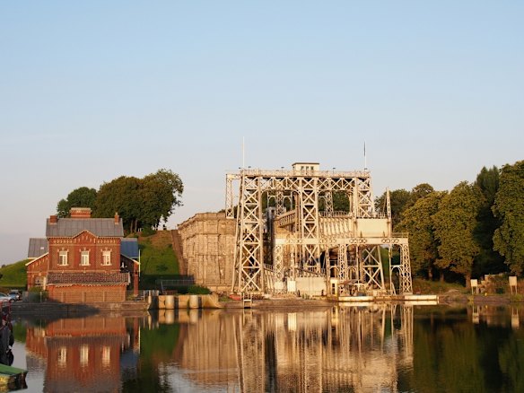 The Four Lifts, Belgium: Even if you're someone who can get ridiculously excited about industrial heritage sites (and your faithful correspondent has ruled out approximately 50 that others have suggested for inclusion in this list on the grounds that they sound weirdly fascinating), the Four Lifts on Belgium's Canal du Centre are pretty dull. They're basically canal locks, but hydraulically operated.