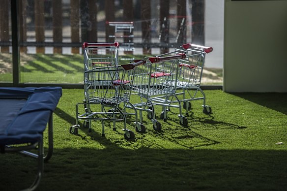Sage Education & Childcare is opening Canberra's first prestige Childcare Centre in Turner. Miniature shopping trolleys.