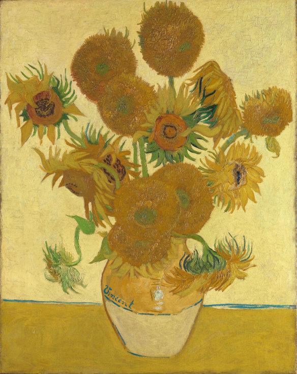 Vincent van Gogh’s Sunflowers has an intensity in real life that no photograph can capture.