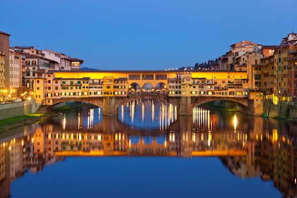 Ponte Vecchio, Florence, Italy: The Ponte Vecchio won't win many plaudits for engineering – structurally, it's a bog standard stone affair crossing a fairly narrow stretch of river. What makes it special is that it is absolutely crammed with shops. 