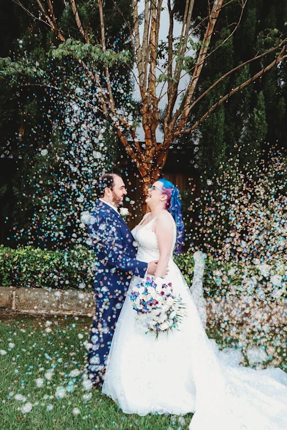 Emma Beardsley says meeting her husband, Nathan, finally made her feel safe in the dating sphere.