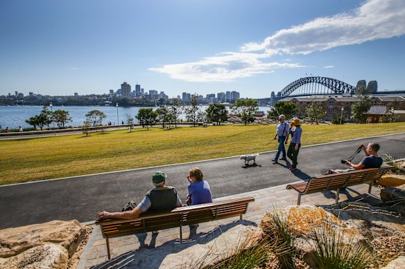 Sydney's newest vantage point for the New Year's Eve fireworks.