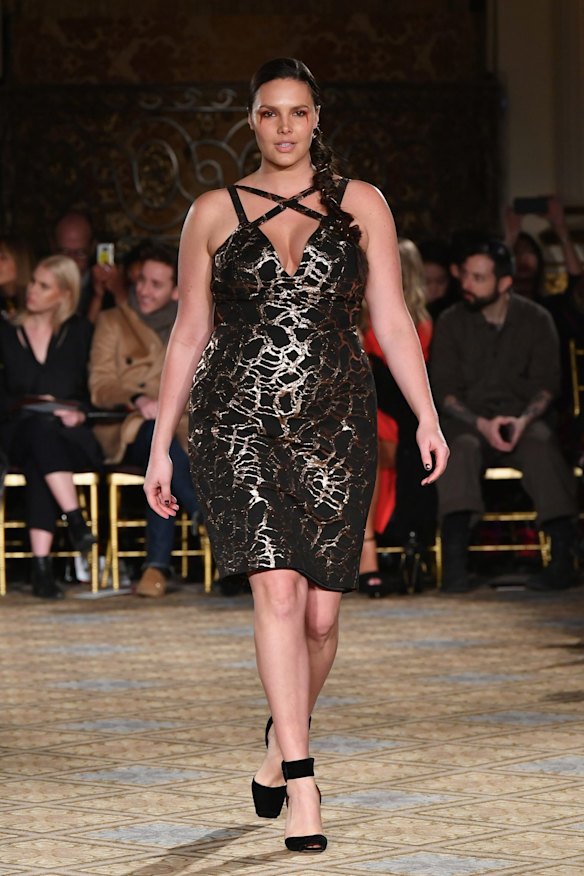 Christian Siriano once again proved that he celebrates women of all shapes and sizes when he filled his catwalk with a diverse group of models ranging from size 2 to size 16. Last year the designer sent five 'plus-sized' models down the runway, doubling the number this year; proof that he is committed to bringing diversity to the fashion industry. One third of the models were 'plus-sized', coloured or both.