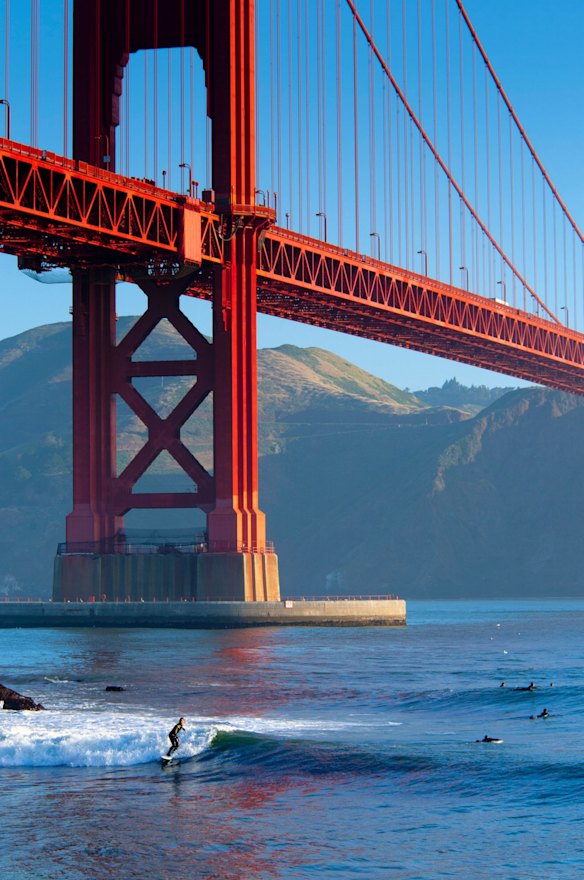 Golden Gate Bridge, San Francisco: While the Sydney Harbour Bridge stirs the emotions with sheer heft, San Francisco's competitor does so with a sense of grace and elegance. 