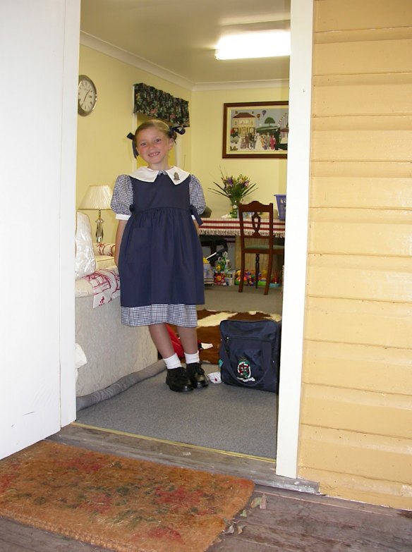 Former Redeemer Baptist School student and church member Alexandra Garth as a young pupil. 