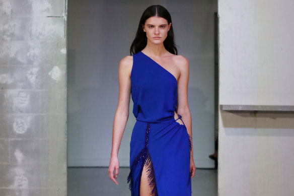 The Christopher Esber show draws inspiration from ancient Greece and Rome.